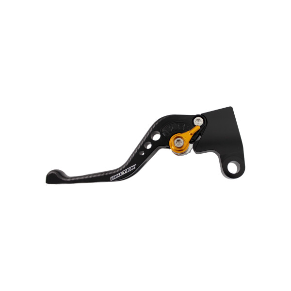 biketek Biketek adjustable cnc lever short clutch - black / gold adjuster - #c121s